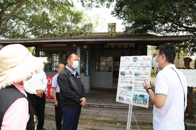 為嘉爭光！翁縣長親自訪查 關心新港鄉坂頭社區金牌農村備戰情形